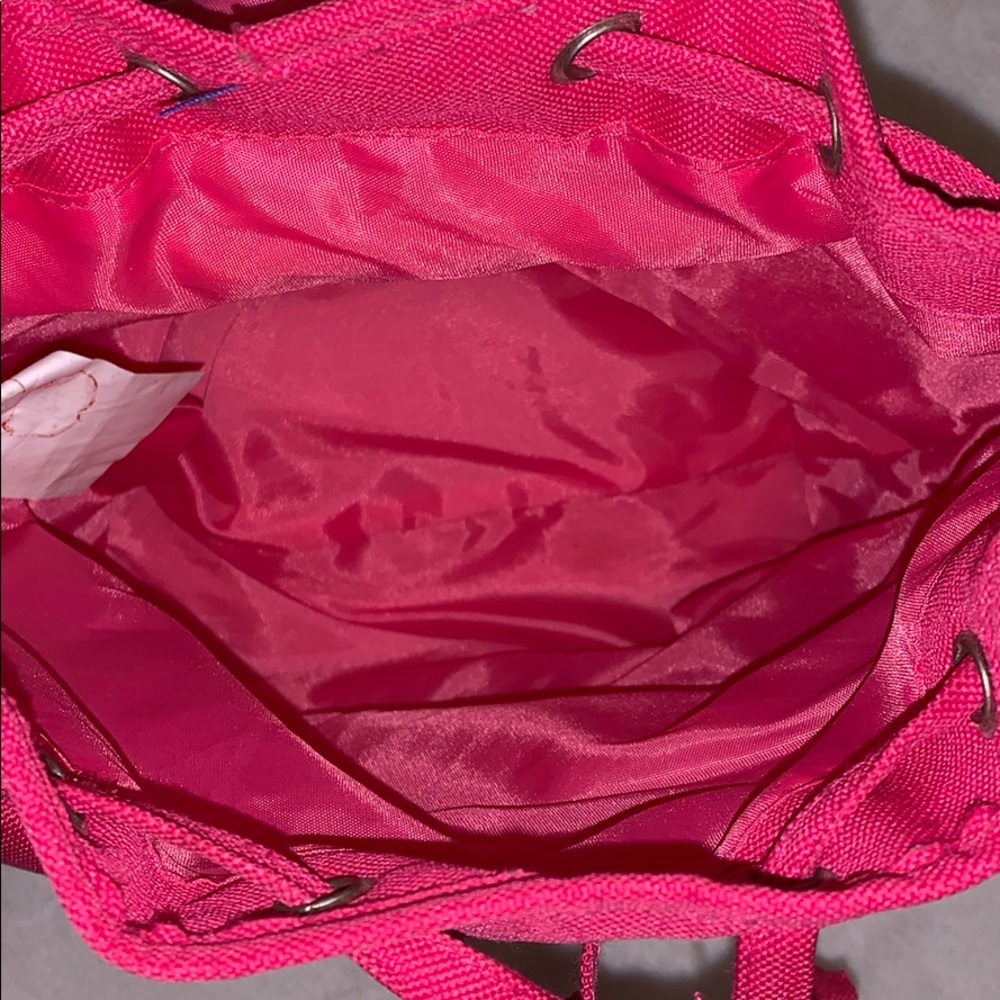 Pink mini backpack (bag) - Picture 4 of 4